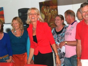 Opening expo Cobie Hartendorp 9 juli 2012 v.Ewijkssluis