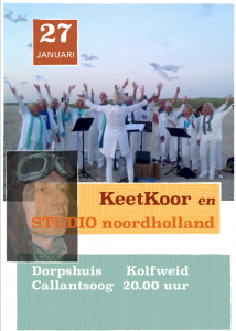 KeetKoor en Studio NoordHolland 27 jan 2018